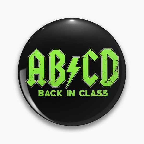 Item preview, ABCD Back To School Back In Class Returning To School Green designed and sold by SideKickCreates.