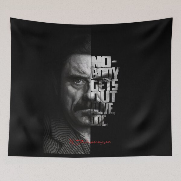 Item preview, Al Swearengen Quote Artwork – Deadwood Minimalist Character Design designed and sold by Enea Kelo.
