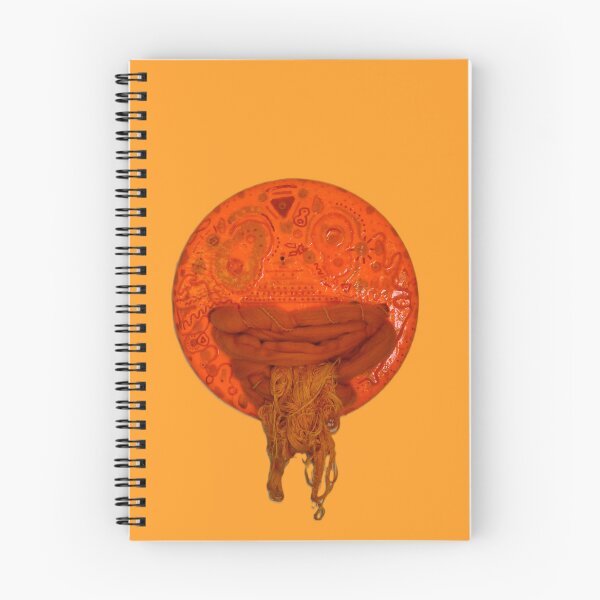 Item preview, abstract orange chakra designed and sold by NuevaTierra.