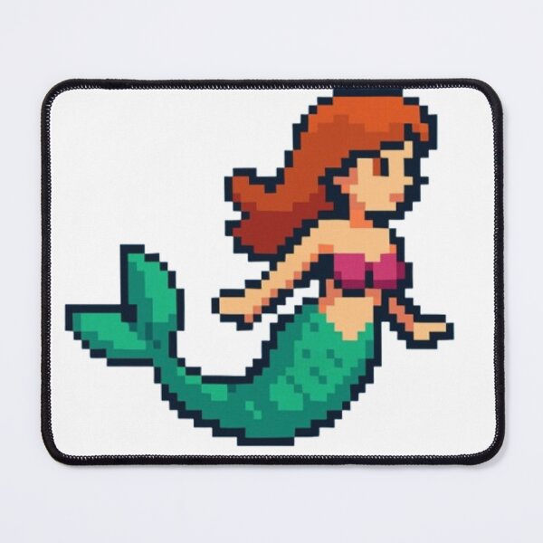 Aperçu de l'œuvre sirène 8 bits créée et vendue par Couldbebettah.