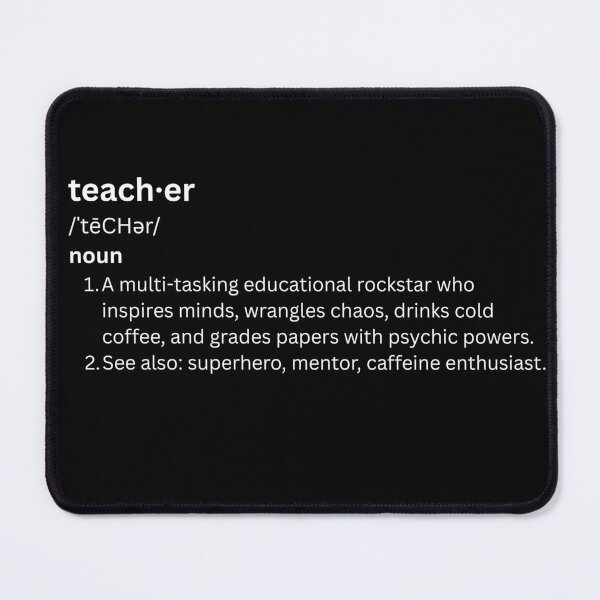 Item preview, Teacher Definition T-Shirt – Funny & Inspirational Educator Gift Tee designed and sold by CloverBend.
