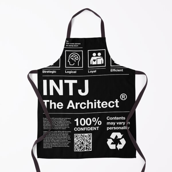 Item preview, INTJ Shirt Design_White Print designed and sold by Astrocast.
