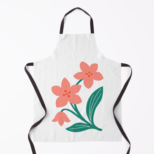 Artikelvorschau, Bezaubernde rosa Blüten mit grünen Blättern entworfen und verkauft von ArtfulWeave.