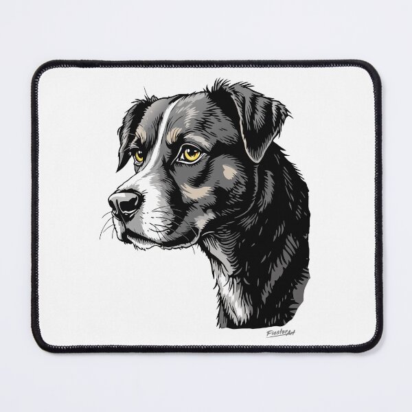 Item preview, Loyal Dog Eyes Epic Ink designed and sold by FiesterArt.