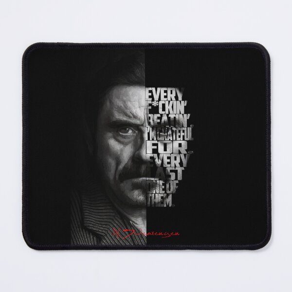 Item preview, Al Swearengen Quote Artwork – Deadwood Minimalist Character Design designed and sold by Enea Kelo.