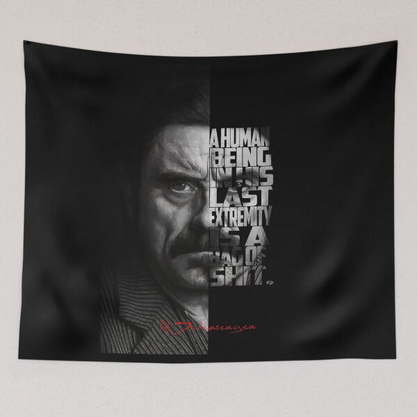 Item preview, Al Swearengen Quote Artwork – Deadwood Minimalist Character Design designed and sold by Enea Kelo.