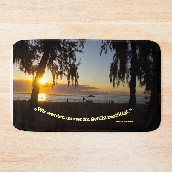 Item preview, Feeling is truth and guide – Sunset & Soul Quote designed and sold by Katja LebenFreude.