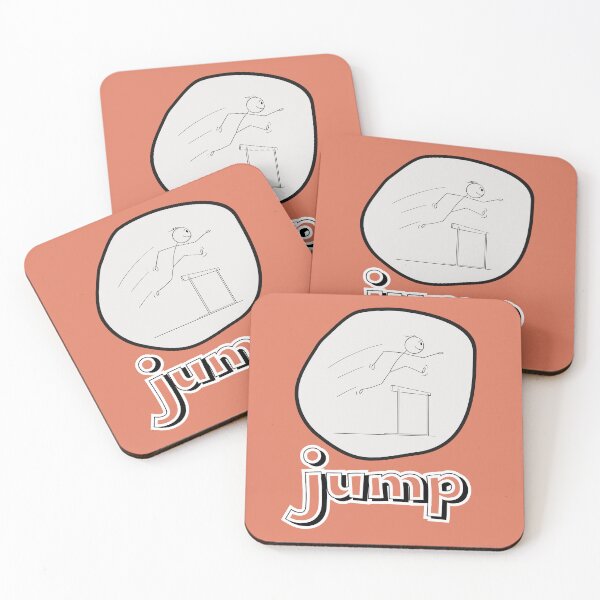Item preview, Leap and Jump - Sports motivation designed and sold by deepgoa.