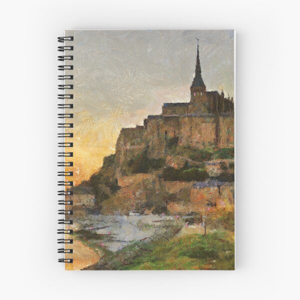 Item preview, Mont Saint Michel at Dusk, France designed and sold by buttonpresser.