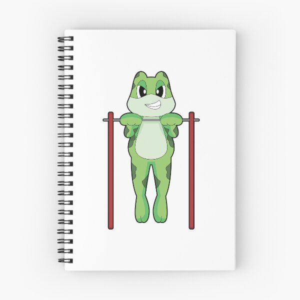Item preview, Frog Bodybuilder Pull ups Bodybuilding designed and sold by Snabdesign84.