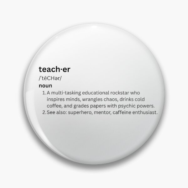 Item preview, Teacher Definition T-Shirt – Funny & Inspirational Educator Gift Tee designed and sold by CloverBend.