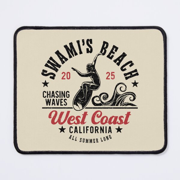 Item preview, Surfing Swamis Beach Surf San Diego County California designed and sold by eclecTEEq.