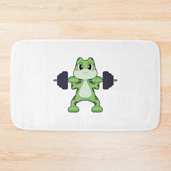 Item preview, Frog Bodybuilder Dumbbell Bodybuilding designed and sold by Snabdesign84.