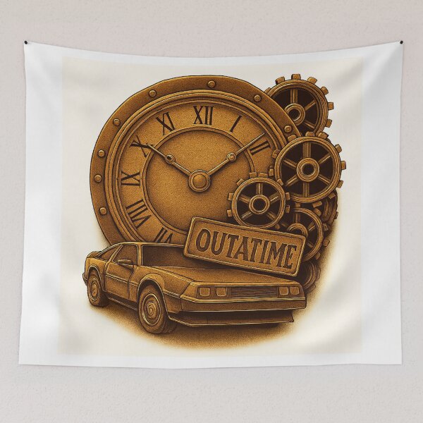 Item preview, Outatime Mechanica: A Back to the Future Fusion designed and sold by Kray80.