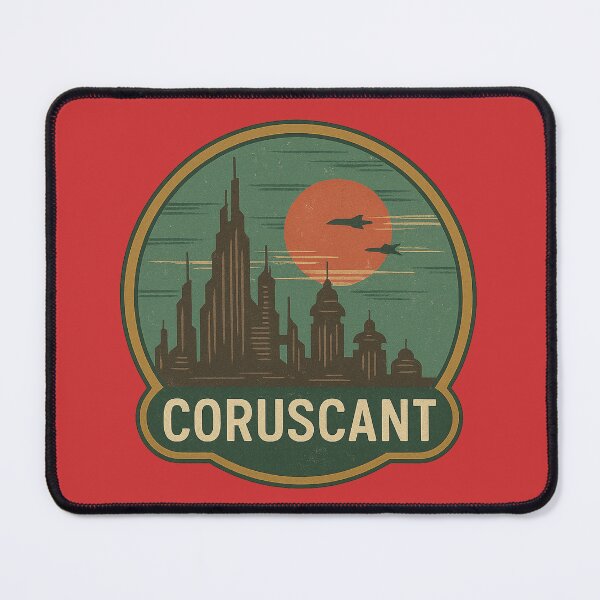 Item preview, Coruscant – The City That Never Sleeps designed and sold by Lavoretty.