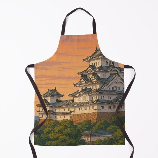 Item preview, Sunset over The Himeji Castle designed and sold by Takeda-art.