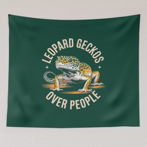 Item preview, Leopard Geckos Over People T-Shirt | Funny Reptile Pet Lover Tee | Cute Gecko Lizard Shirt designed and sold by dortmond.