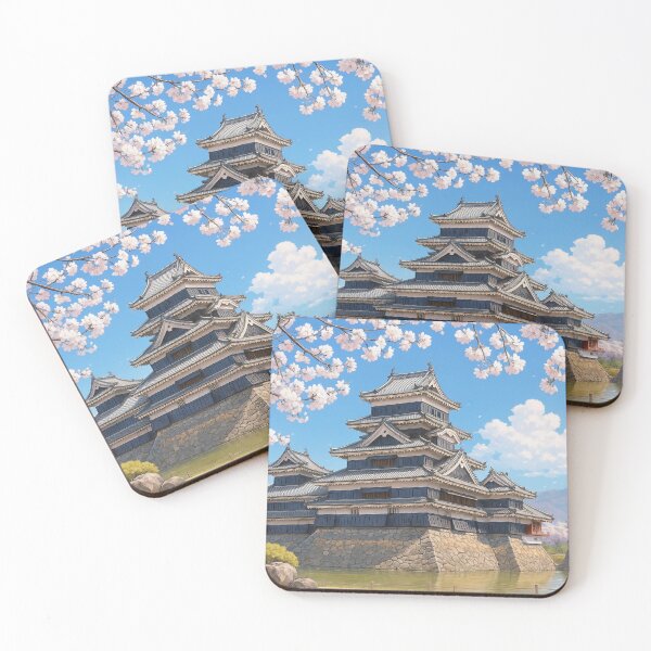 Item preview, Matsumoto Castle and Cherry Blossom designed and sold by Takeda-art.