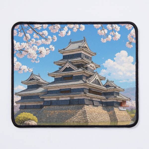 Item preview, Matsumoto Castle and Cherry Blossom designed and sold by Takeda-art.