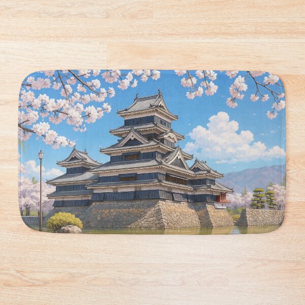 Item preview, Matsumoto Castle and Cherry Blossom designed and sold by Takeda-art.