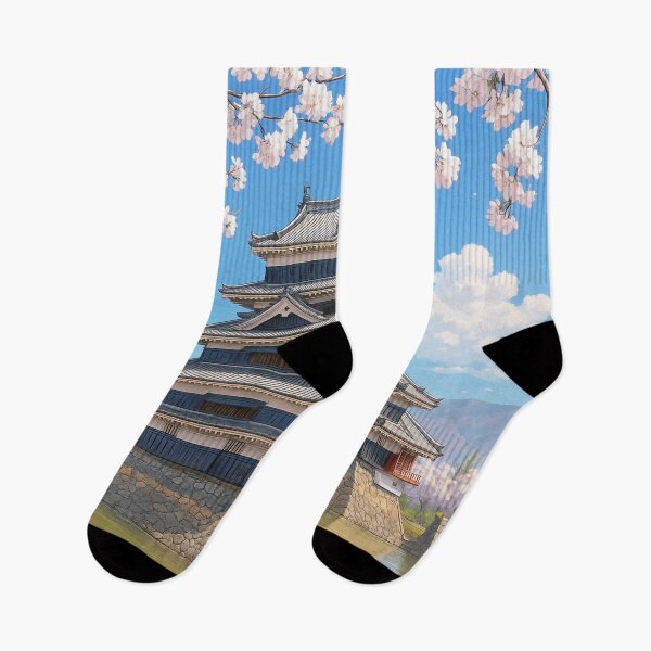 Item preview, Matsumoto Castle and Cherry Blossom designed and sold by Takeda-art.