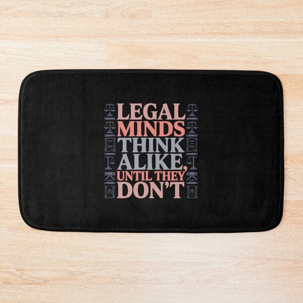 Item preview, All Legal Minds Think Alike, Until They Don’t – Judge Humor T-Shirt designed and sold by NoGoodDeeds.