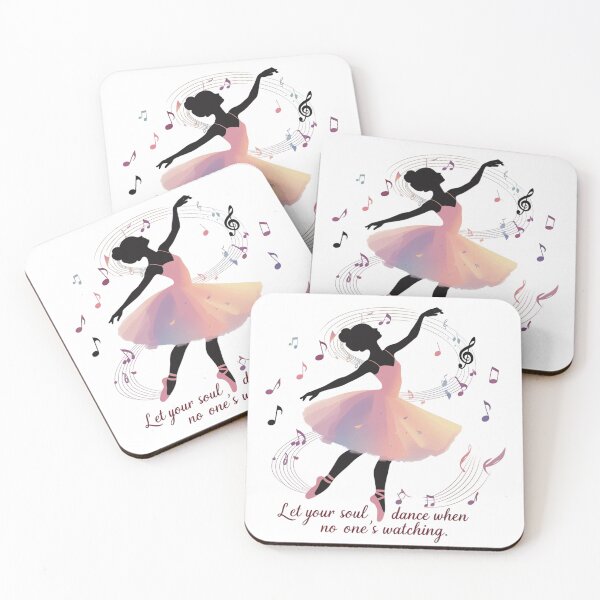 Item preview, Soul Dance Quotes | Calm Ballet Sticker designed and sold by MoodtypeS25.