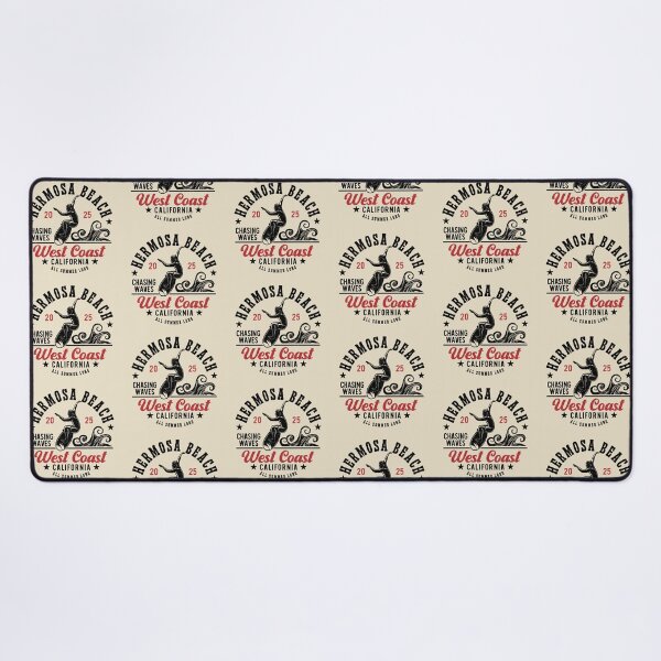Item preview, Surfing Hermosa Beach Surf Los Angeles County California designed and sold by eclecTEEq.