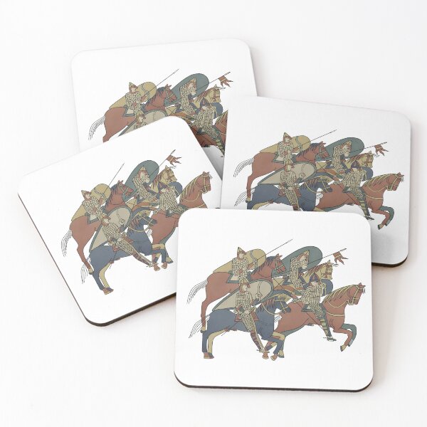 Item preview, Horsemen of the Bayeau Tapestry designed and sold by TreesOn.
