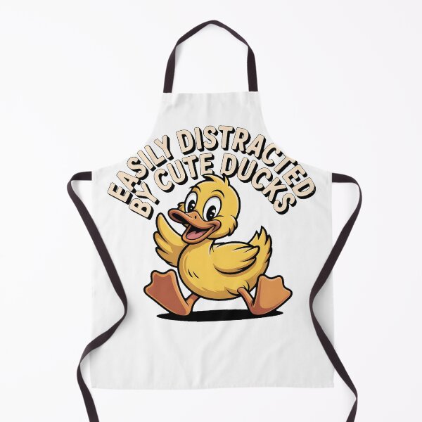 Item preview, Easily Distracted By Cute Ducks designed and sold by PlanetMarker.