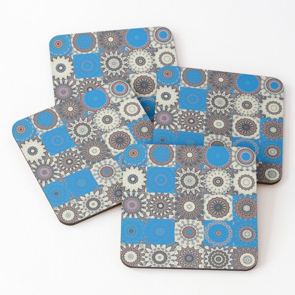 Item preview, Boho Patchwork by Jenny Meehan 4 designed and sold by Jenny Meehan Art Prints and Patterns .
