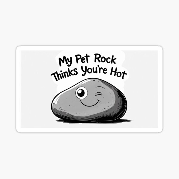 Item preview, prt rock thinks you're hot designed and sold by promptjunkiedesigns.