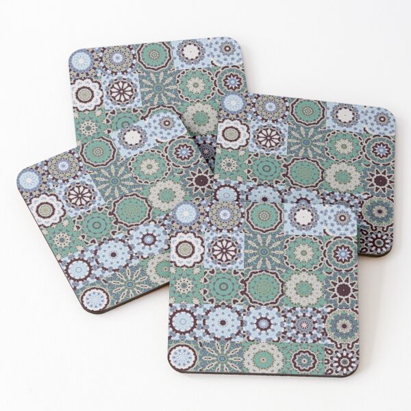 Item preview, Boho Patchwork by Jenny Meehan 8 designed and sold by Jenny Meehan Art Prints and Patterns .