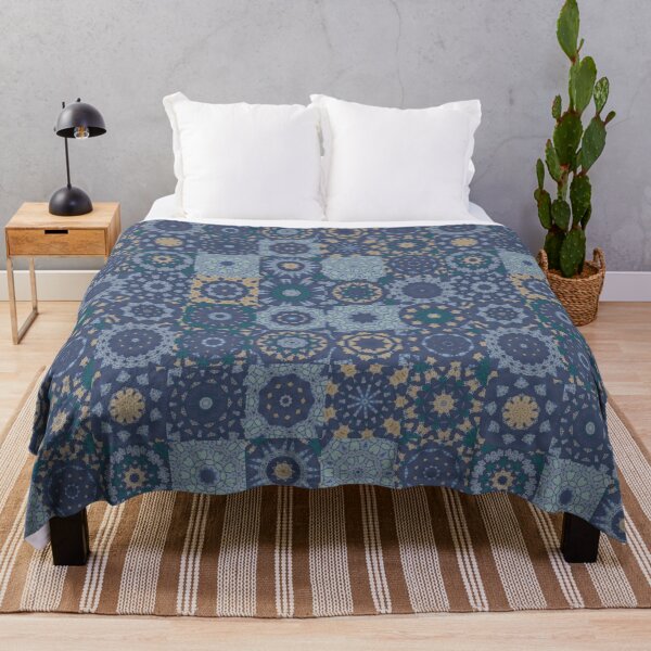 Item preview, Boho Patchwork by Jenny Meehan 9 designed and sold by Jenny Meehan Art Prints and Patterns .
