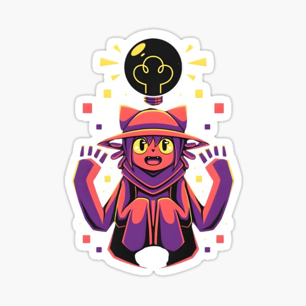 Item preview, Niko’s Revelation Lightbulb Moment in OneShot designed and sold by The Graceful Goods.