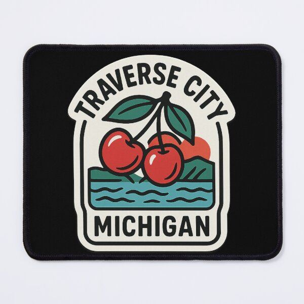 Item preview, Traverse City Michigan Cherries designed and sold by American Travels.