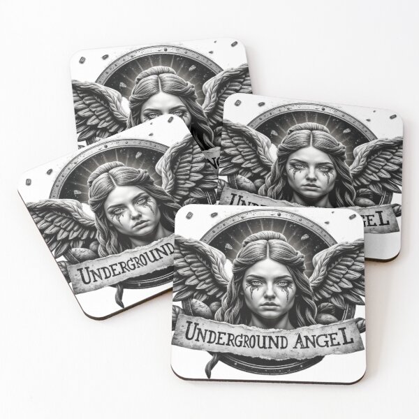 Item preview, Illustration of a Woman with Angel Wings and Celestial Backdrop designed and sold by Creative88Art.