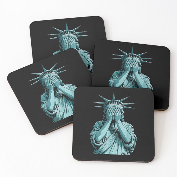 Item preview, Blood crying Statue of Liberty designed and sold by URGlden.