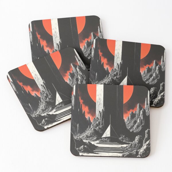 Item preview, Escape to the red No.1 designed and sold by MADandSANE-MArt.