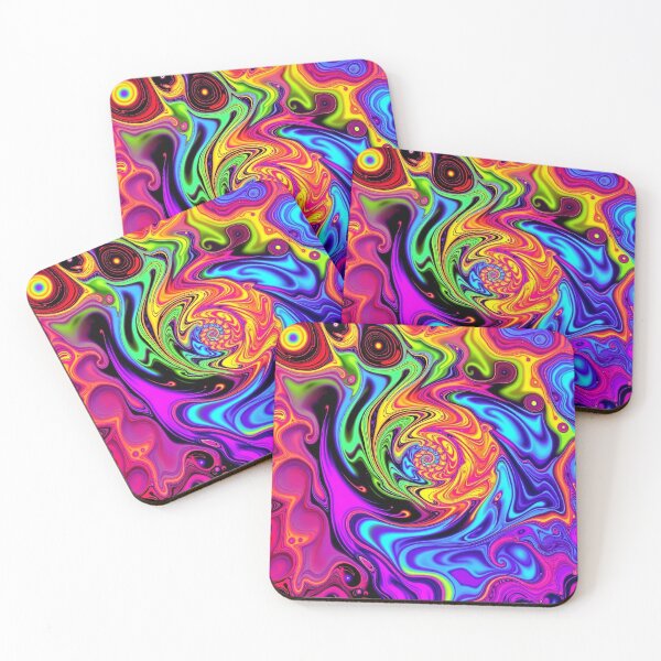 Item preview, Spinning Psychedelic Pattern with Clean Design designed and sold by HLPsychDesigns.