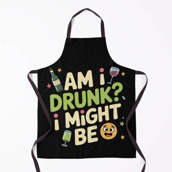 Item preview, Am I Drunk? I Might Be - Funny Drinking Party Design designed and sold by ByBryteG.