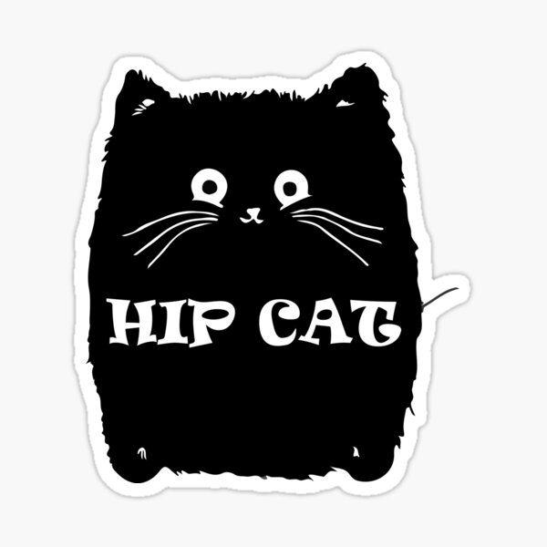 Item preview, Hip Cat designed and sold by Jackofallart.