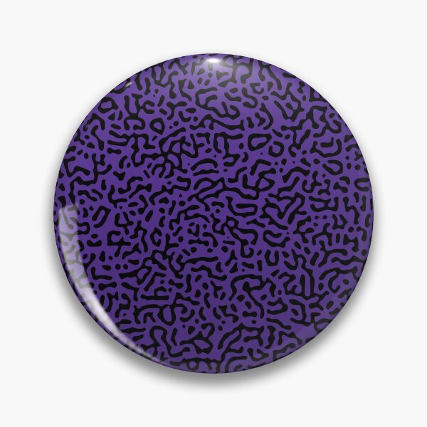 Item preview, Abstract Turing Pattern Pufferfish Purple Black Mix designed and sold by FunnyFeelingStudio.