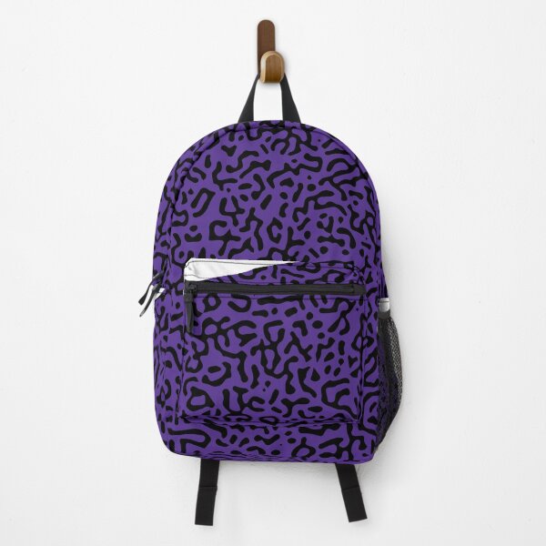 Item preview, Abstract Turing Pattern Pufferfish Purple Black Mix designed and sold by FunnyFeelingStudio.