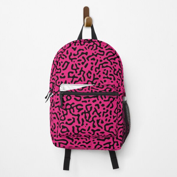 Item preview, Abstract Turing Pattern Puffer Fish Pink Black Mix designed and sold by FunnyFeelingStudio.