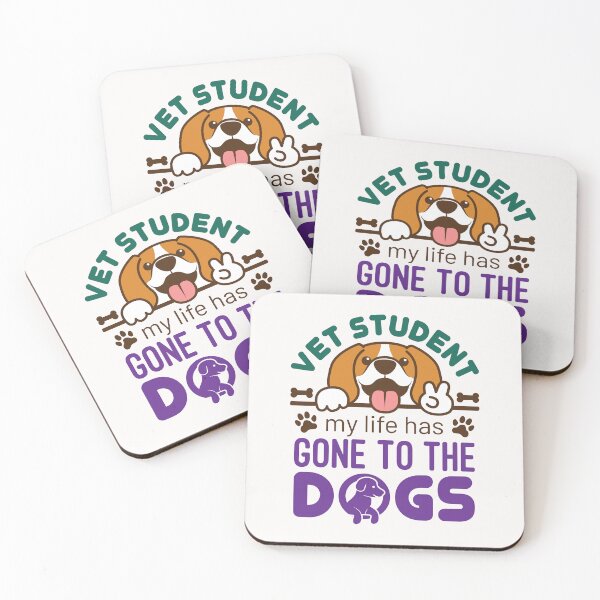 Item preview, Funny Veterinary Student Life Has Gone to the Dogs designed and sold by jaygo.