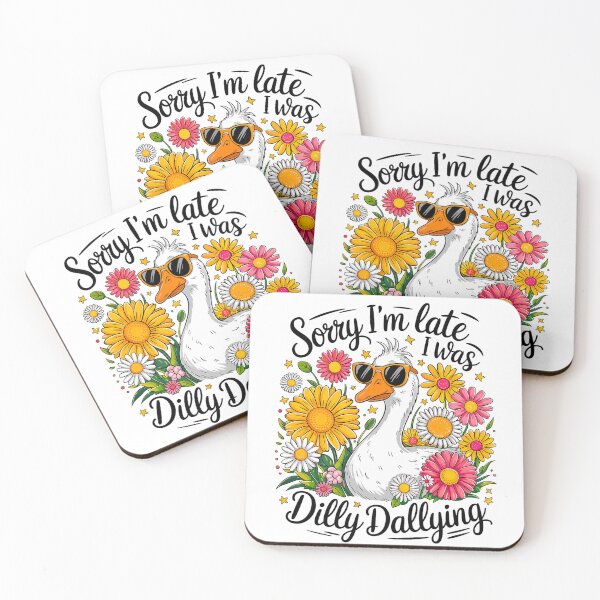 Item preview, Groovy Goose Among the Daisies designed and sold by Jackofallart.