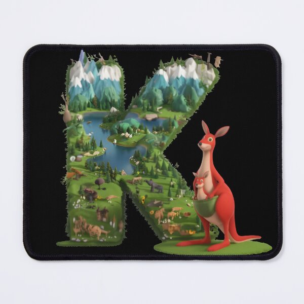 Item preview, Letter K – Cool Minimalist Alphabet Initial designed and sold by robyclub.