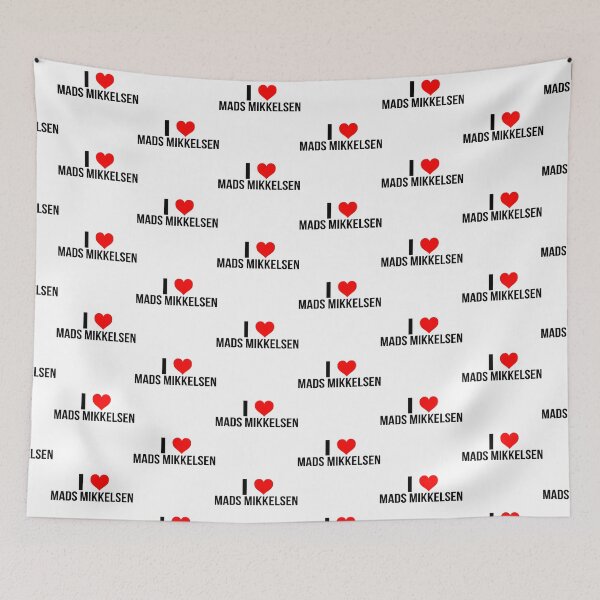Item preview, I Heart Mads Mikkelsen – Hannibal & Casino Royale Fan Art Design designed and sold by iheartshirts371.