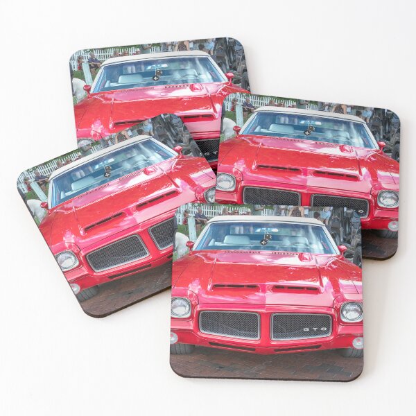 Item preview, 1972 Red Pontiac GTO Convertible X100 designed and sold by RichFrancoCars.